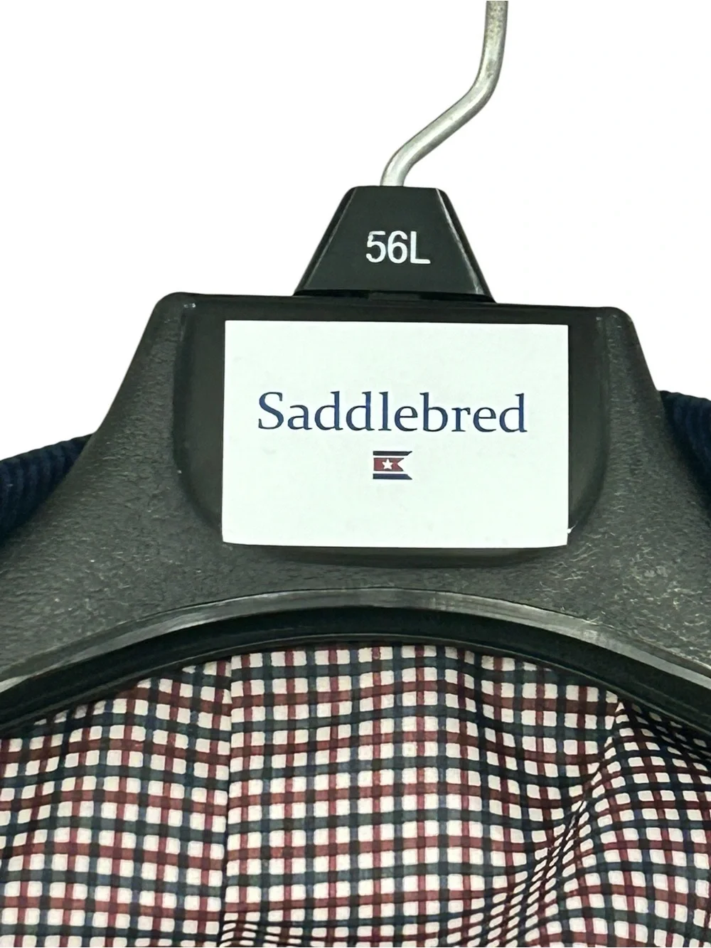 Saddlebred Heritage Corduroy Men’s Navy Royal‎ Blue Blazer 56L NWT Cotton